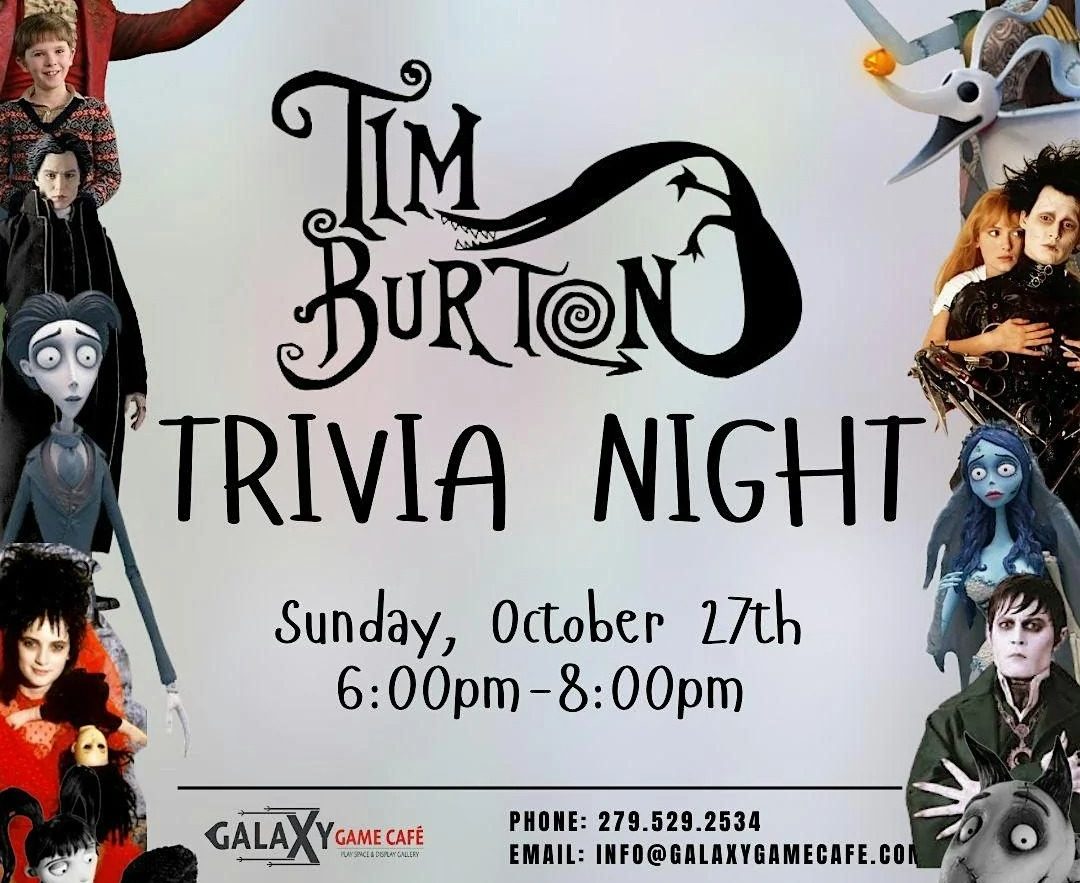 Tim Burton Trivia Night: Test Your Spooky Knowledge!